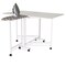 Arrow Millie Sewing Cutting Table with Ironing Board – Folding Craft Table with Storage and Workspace Extension